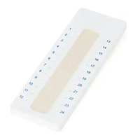 Plaques de cire de scellement capillaire pour hématocrites de laboratoire
