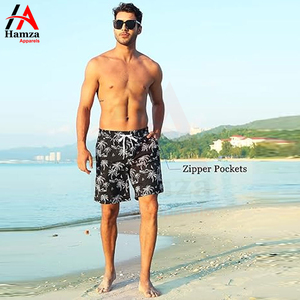 Maillot de bain court pour homme Short de bain à séchage rapide avec poches Maillot de bain avec doublure de compression - Product Image 3