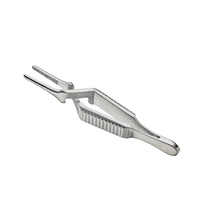 Pince Bulldog en acier inoxydable pour chirurgie, instrument manuel certifié CE Classe I - Product Image 2