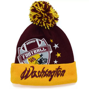 Venta al por mayor de punto de invierno Beanie Sombreros Unisex con puños sin sublimación Imprimir Beanie Skull Cap Custom Beanie Ronpex - Product Image 5