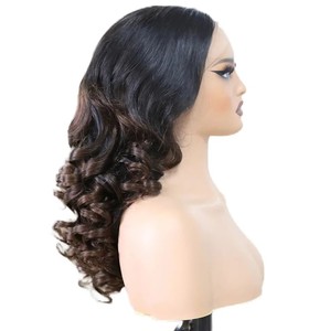 Perruques de cheveux humains de haute qualité pour femme, frontale en dentelle transparente avec nœuds blanchis, perruque brésilienne Remy lisse coupe bob, base en soie - Product Image 3