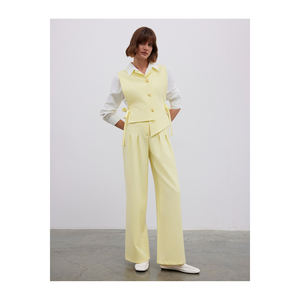 Chaleco de corte asimétrico con lazos laterales para primavera/verano - Product Image 6