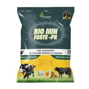 단백질 비타민과 킬레이트 미량 영양소 사료 첨가제 수용성 동물 건강 보충제 Bio Min Forte-PR