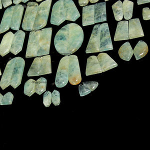 Natural Aquamarine Wholesale <b>Stone</b> <b>Cutting</b> <b>Machine</b> in Kenya Hoop Earrings 18k Gold Plated Teardrop Cabochon Resin Rose Quartz - Product Image 4