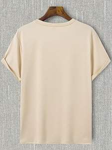 T-shirts graphiques pour hommes col rond T-shirts coupe régulière décontracté été Streetwear imprimé à manches courtes t-shirt - Product Image 6