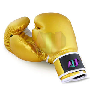 Gants de boxe en cuir personnalisés à prix avantageux, fabrication en usine, quantité en gros, fabricant professionnel, évacuation de l'humidité - Product Image 2