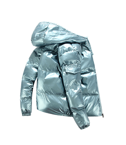 Chaqueta de Invierno con Capucha 2026, Tejido de Lona, Cierre de Cremallera, Color Sólido, Estilo Urbano, Servicio OEM Disponible - Product Image 2