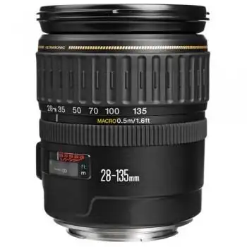 Fabrika fiyat OEM EF 28-135mm f/3.5-5.6 USM Lens kamera lensler siyah olduğunu