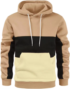 Sweat-shirt unisexe personnalisé de haute qualité en molleton lourd 100% coton avec logo brodé et fermeture éclair, sweat-shirt à capuche uni pour homme - Product Image 1