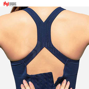 Sujetador deportivo transpirable de tamaño personalizado para damas Sujetador de gimnasio cómodo y fácil de usar disponible en stock - Product Image 6