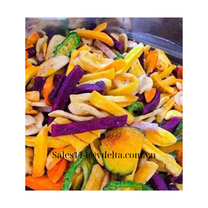 Bocadillos secos de alta calidad, rebanadas de frutas mixtas, 100% frutas secas naturales/mezcla de frutas y verduras secas - Product Image 1