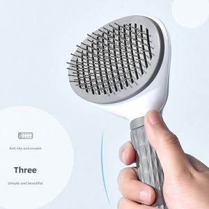 <span class=keywords><strong>Brosse</strong></span> de toilettage <span class=keywords><strong>pour</strong></span> animaux de compagnie, peigne à poils de <span class=keywords><strong>chien</strong></span>, <span class=keywords><strong>brosse</strong></span> autonettoyante - Product Image 6