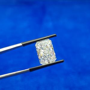 Diamante cultivado en laboratorio de corte radiante de 2,03 CT: Anillo Vintage de Diamante Suelto EF/VS, compromiso de piedra, joyería fina certificada por IGI India - Product Image 1