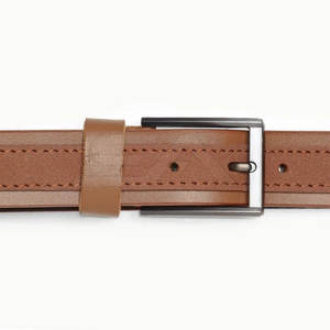 Cinturones de Cuero Vacuno Casuales para Hombre, Resistentes, con Hebilla de Hierro, Personalizables, Ligeros y a la Moda - Product Image 3