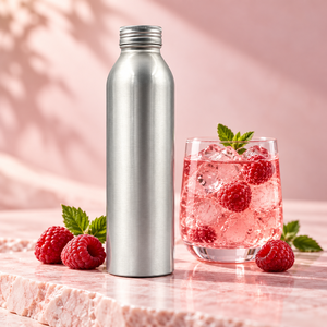 Botellas de Agua de Aluminio Impresas Personalizadas Directamente de Fábrica con Tapas de Rosca para Envasado de Bebidas - Product Image 3