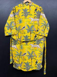 Chaquetas acolchadas Kantha hechas a mano indias 100% algodón a rayas ropa de invierno regalo de Navidad para ella - Product Image 5