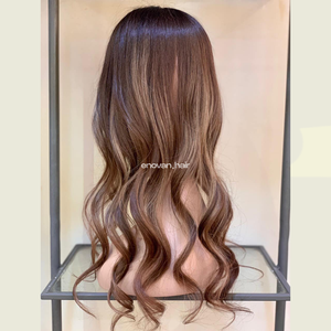 Perruque Vietnam 200-400 grammes Base en soie HD de haute qualité Toutes les couleurs Taille moyenne Cheveux vierges moyens Perruques Full Lace - Product Image 2