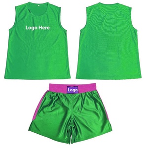 Logotipo personalizado MMA artes marciales Sanda uniforme Karate Equipo de Boxeo gimnasio escuela ropa Taekwondo Sanda Equipo de Boxeo - Product Image 1