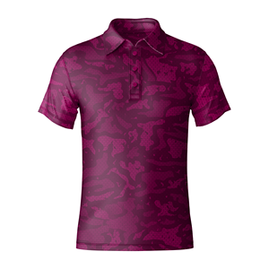 ODM Golf de luxe pour hommes pour polos Logo personnalisé Polos de golf respirants en polyester spandex de haute qualité - Product Image 5