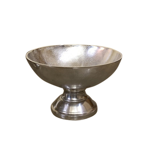 Jarrón de Flores con Base Redonda de Aluminio Ecológico de Alta Calidad en Color Plateado Brillante con Soporte para Decoración de Bodas - Product Image 6