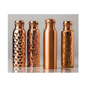 Top quality <b>Water</b> <b>Bottle</b> Made of Pure Copper For Office <b>Gym</b> And Yoga Ayurveda Recommended Copper <b>Bottle</b> exporter from India - Product Image 1