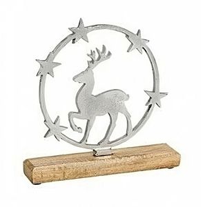 ของตกแต่งต้นกวางป่าศิลปะการออกแบบที่เป็นเอกลักษณ์ของตกแต่งชั้นวางของวัสดุทนทานราคาเป็นจำนวนมากสำหรับตกแต่งคริสต์มาส - Product Image 4