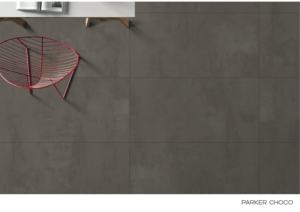 Parker Choco 600x1200mm Carreaux de sol en porcelaine émaillée Design antique moderne Surface brillante Finition mate Couleur foncée Style classique - Product Image 2
