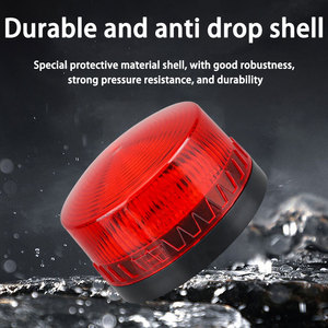 Đèn báo nhỏ chống nước LTE-5061, đèn cảnh báo an toàn nhấp nháy IP65 có âm thanh, đèn LED <span class=keywords><strong>strobe</strong></span> dùng ngoài trời - Product Image 4