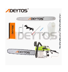 Tronçonneuse à essence 2 temps de qualité industrielle en gros avec personnalisation OEM, puissance 2200W-2400W, tailles de guide-chaîne 16-22 pouces - Product Image 1