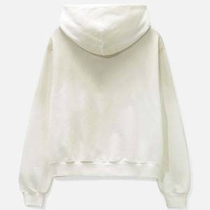 เสื้อฮู้ดผู้ชายกำหนดเองได้เสื้อฮู้ดแขนพองพิมพ์โลโก้สตรีทแวร์เสื้อสวมศีรษะแบบสวมหัวรุ่นสั้นมีฮู้ดใส่ได้ทั้งชายและหญิง - Product Image 6