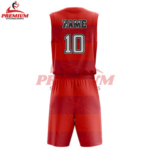 Conjunto de Uniformes de Baloncesto Personalizados de la Mejor Calidad al por Mayor, 100% Poliéster, para Hombre y Mujer - Product Image 2