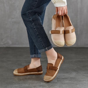 Chaussures plates en cuir pour femmes, style Oxford et mocassins, confortables et classiques, pour le bureau, les occasions décontractées, les fêtes et la marche, en cuir véritable souple - Product Image 3