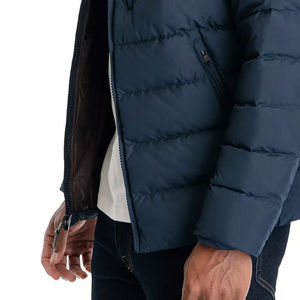 Blouson matelassé haut de gamme avec logo brodé personnalisé, marque privée - Product Image 4