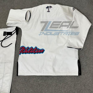 Vente en gros jiu jitsu gi kimonos 100% coton 450 gsm or armure perle armure veste 10oz 12oz ripstop sergé coton pantalon Pakistan - Product Image 3