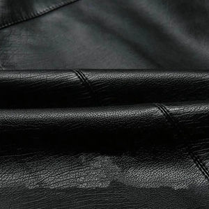 Chaquetas de Cuero para Hombre, Estilo Piloto Bomber, Ajustadas, de Lujo, con Forro Polar, de Lona, con Color y Logotipo Personalizados - Product Image 6