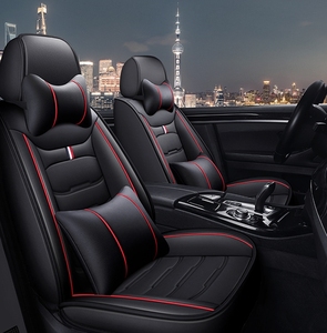 Sarung Jok Mobil Kulit Universal untuk Mobil 5 Kursi, Set Lengkap Pelindung Interior Mobil - Product Image 6