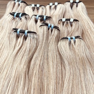 Extensions de cheveux vierges Remy vietnamiens 100% naturels, double trame, lisses, couleur naturelle, grande qualité, en stock, prix de gros - Product Image 2