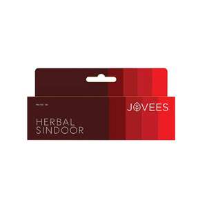 Jovees Resistente Al Agua Herbal Sindoor Rojo 5 ML - Product Image 2