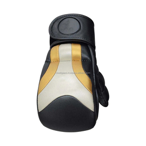 Professional MMA Sanda Shooter Gloves PU Leather Hook & Loop Closure for Wrist Boxing Training Sparring Custom Logo - Product Image 3