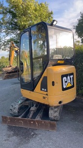 Mini Digger 22 tonnes train de roulement en expansion 3 godets attelage à ressort lumières LED sur cabines balises Hitachi moteur boîte de vitesses - Product Image 4