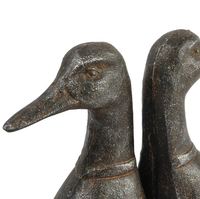 Serre-livres en métal tête de canard en laiton AK fini antique ensemble de 2 pièces maîtresses artisanales pour ornements de décoration de table