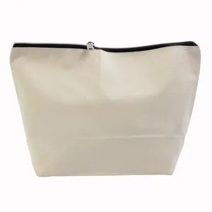 Beauty Case Personalizzabile in Cotone Spazzolato, Borsa per Toilette Personalizzabile, Gadget - Product Image 2