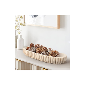Boules de pâte de bois fantaisie pour centre de table Décoration artisanale Produit de haute qualité - Product Image 1