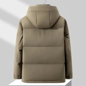 เสื้อแจ็คเก็ตขนเป็ดกันลมมีฮู้ดสำหรับฤดูหนาวน้ำหนักเบา - Product Image 6