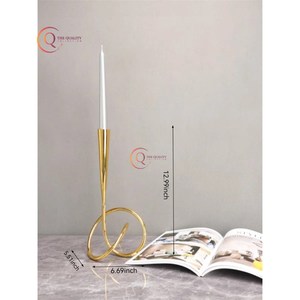 High Quality Candle Holder American Creative Retro Iron Candle Holder for Home Wedding Romantic Decoration Unique Candle Jar - Product Image 3