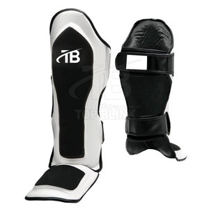 2025 Venta al por mayor personalizable cuero boxeo espinilleras almohadillas de protección suave antideslizante ligero de alta calidad para adultos Boxers en venta - Product Image 1