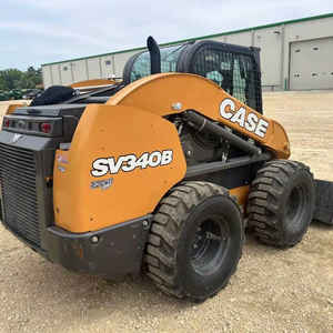 Meilleure qualité CASE SV340B CASE Skid Steer Loader avec PLC Gear Motor Bearing Pump Core Engine-Construction Front Loader - Product Image 2