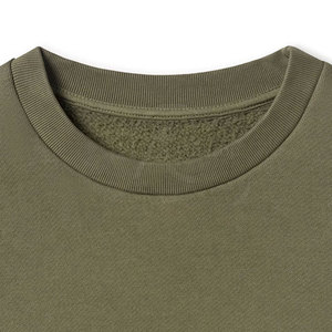 เสื้อสเวตเชิ้ตคอกลมทรงโอเวอร์ไซส์ แขนทรงกระบอก ผ้าเฟรนช์เทอร์รี่ โพลีเอสเตอร์/คอตตอน สำหรับผู้ชาย ฤดูใบไม้ร่วง น้ำหนัก 340GSM ขายส่ง - Product Image 3