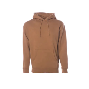 2024 personnalisé 500 GSM français polaire à capuche unisexe poids lourd 100% coton surdimensionné avec bouffée impression Logo approvisionnement en gros - Product Image 4