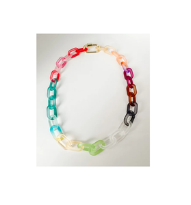 Pulseras de cadena gruesa de resina a la moda para mujer, accesorios de color verde oscuro, doble cadena, calidad admirable para la venta - Product Image 6